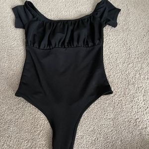 Black bodysuit